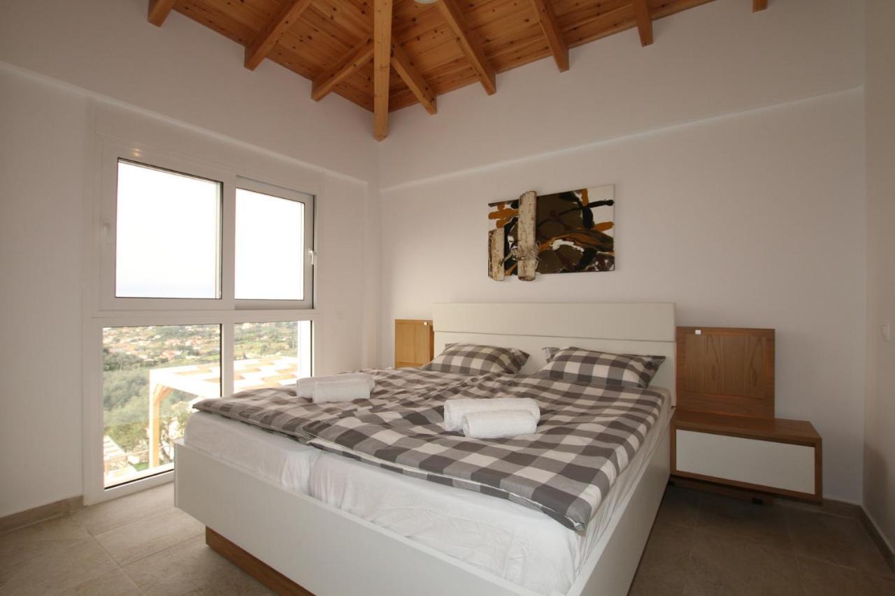 Sunset Sea View Villa 5 أريلاز المظهر الخارجي الصورة