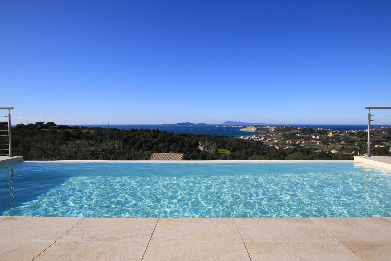 Sunset Sea View Villa 5 أريلاز المظهر الخارجي الصورة