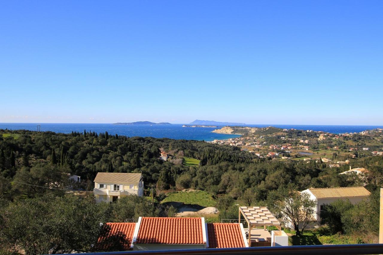 Sunset Sea View Villa 5 أريلاز المظهر الخارجي الصورة