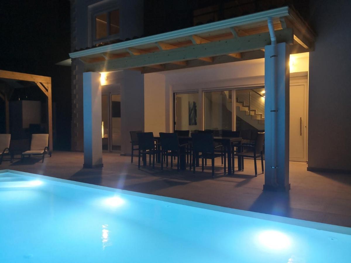 Sunset Sea View Villa 5 أريلاز المظهر الخارجي الصورة